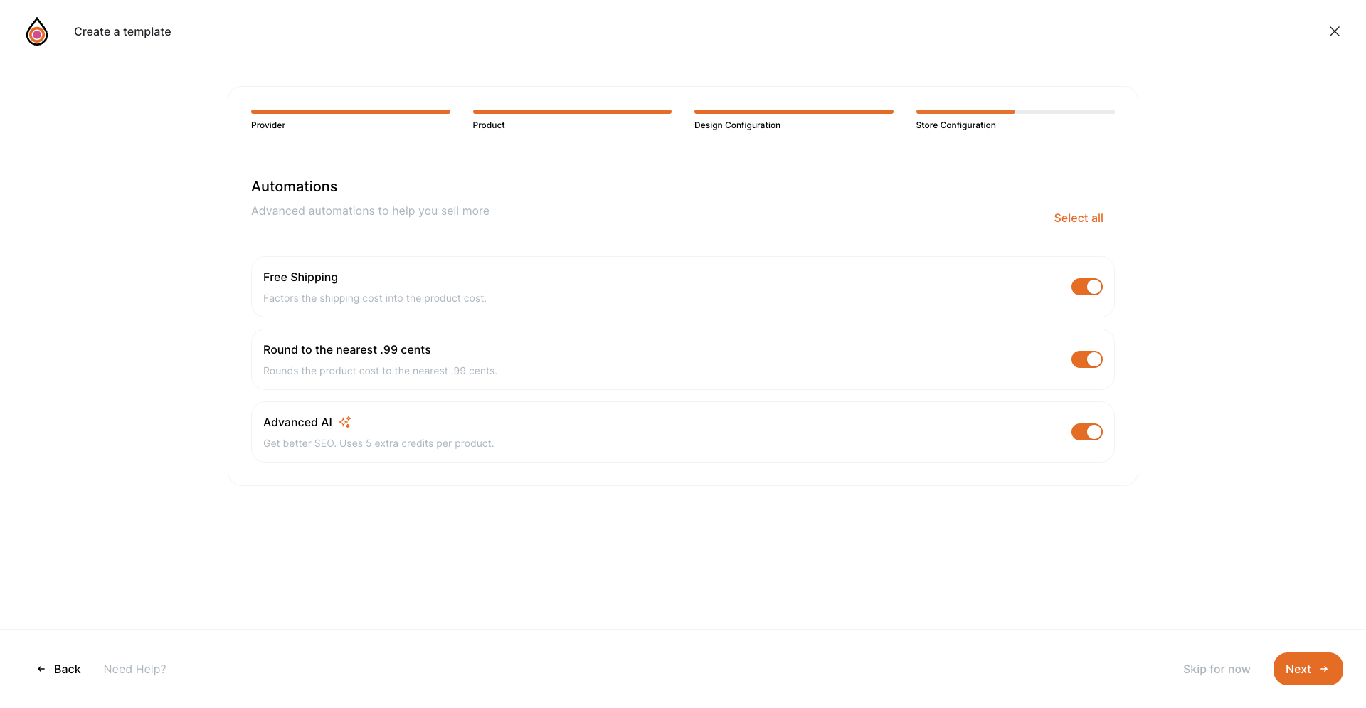 PrintJourney Create Template Automation