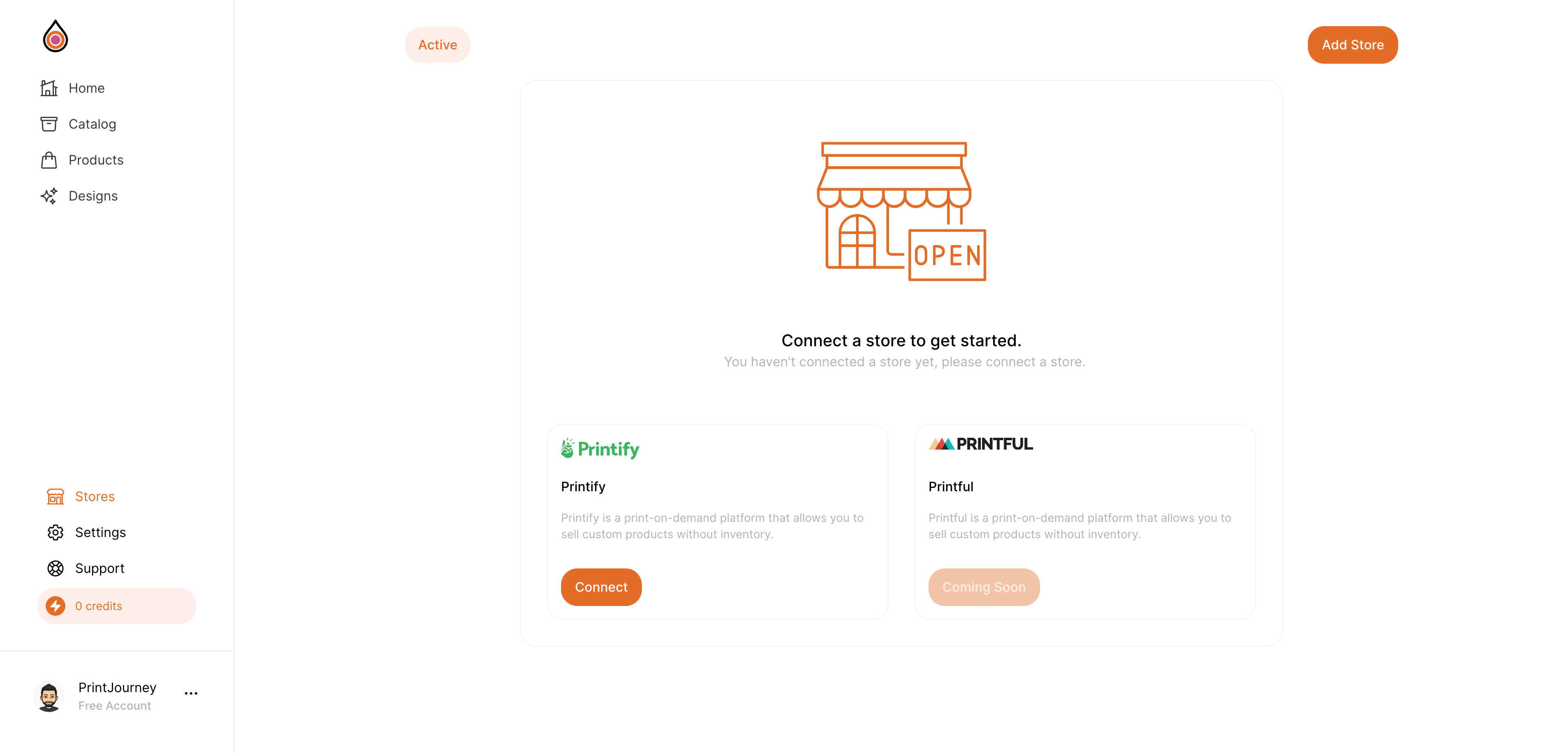 PrintJourney Stores